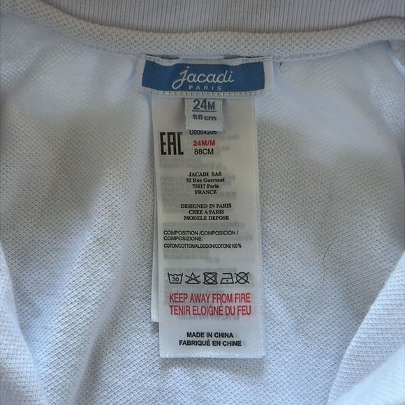 Jacadi white dress girls white size 24 months - Picture 7 of 13